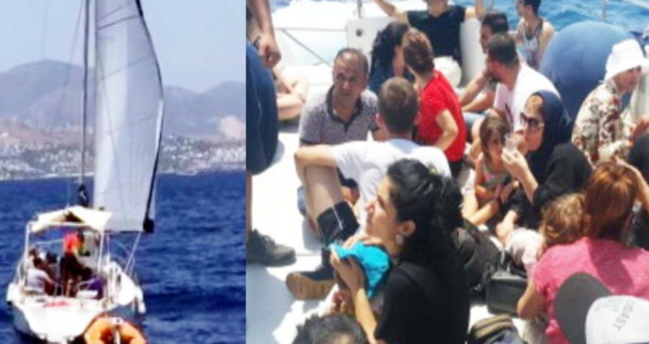 italya yolundaki yelkenli teknede gocmenleri iha tespit etti vvlM7hD7