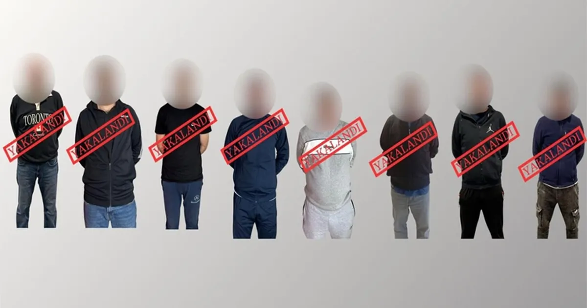 kirmizi bultenle aranan 6 suclu ve 2 ulusal kacak yakalandi OjAmOLJl