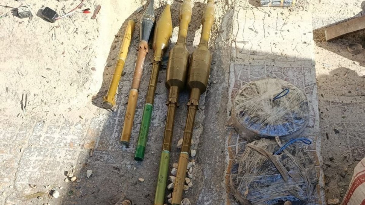 Halep’te SDG operasyonunun ardından güvenlik çalışmaları yürütülüyor