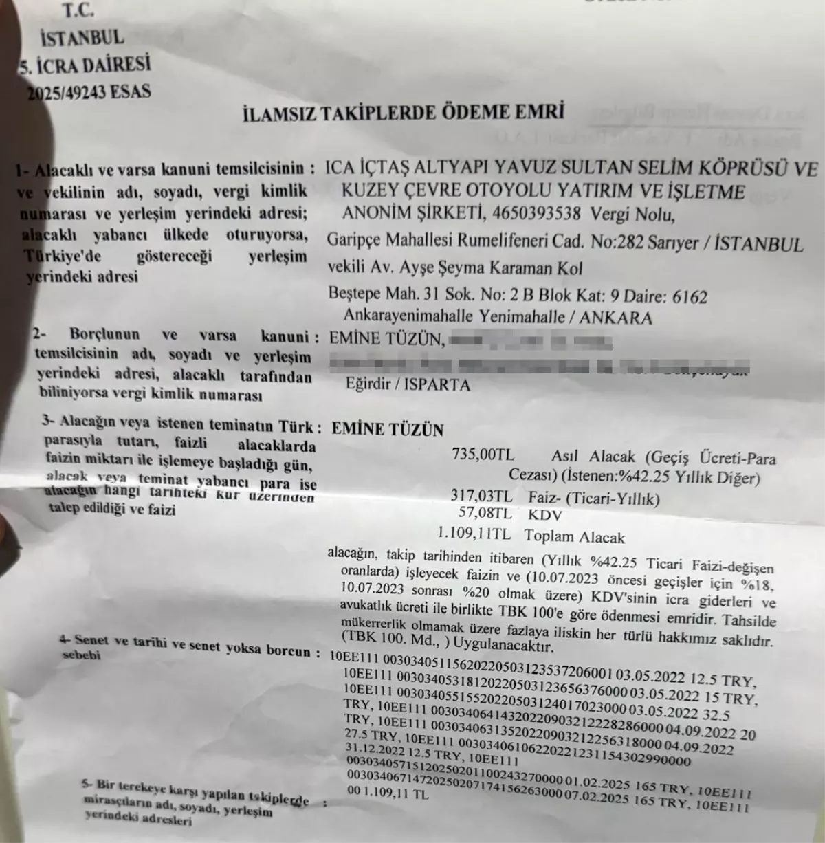 Traktör plakasıyla başı dertte