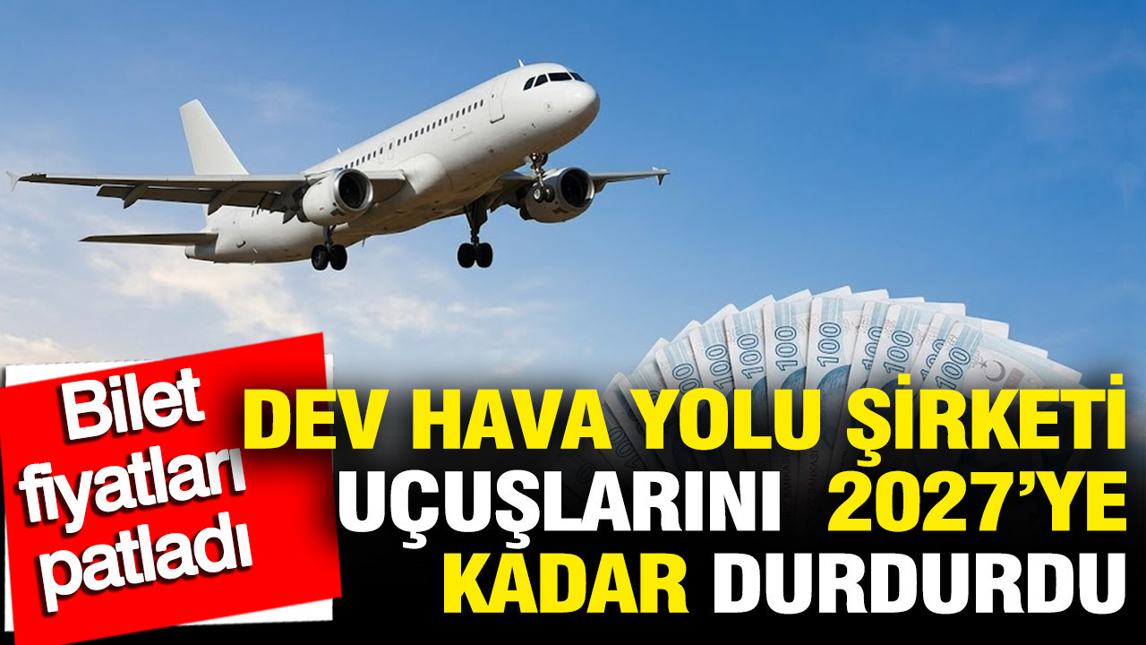 American Airlines, 2027’ye Kadar Uçuşlarını Durdurdu: Bilet Fiyatları Yükseliyor