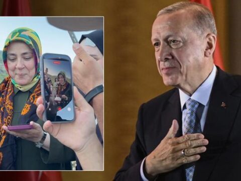 Cumhurbaskani erdogandan hakkarideki kadin senligine surpriz telefon Px8KWQ91
